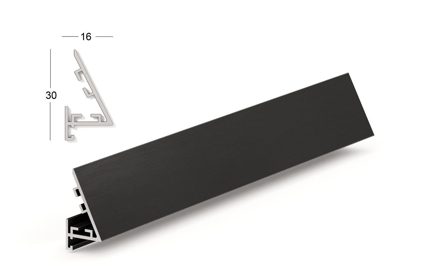 Микроплинтус LIGHT